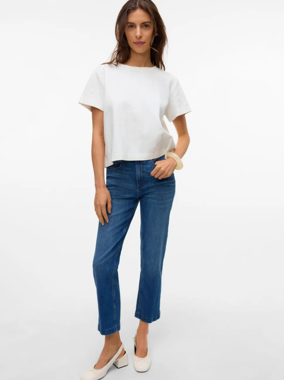 AWALICE High rise Mom fit Jeans