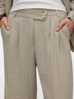 AWBRAELYN Mid waist Broek