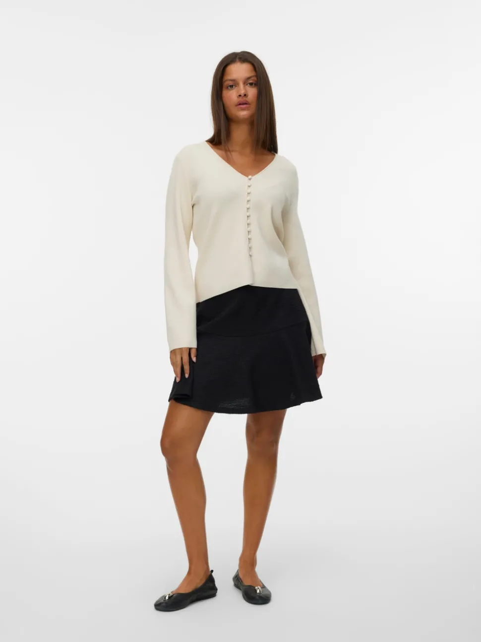 AWJUSTI High waist Korte rok