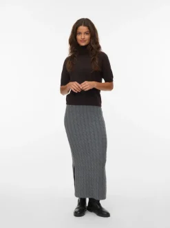 AWLORELLA High waist Lange rok