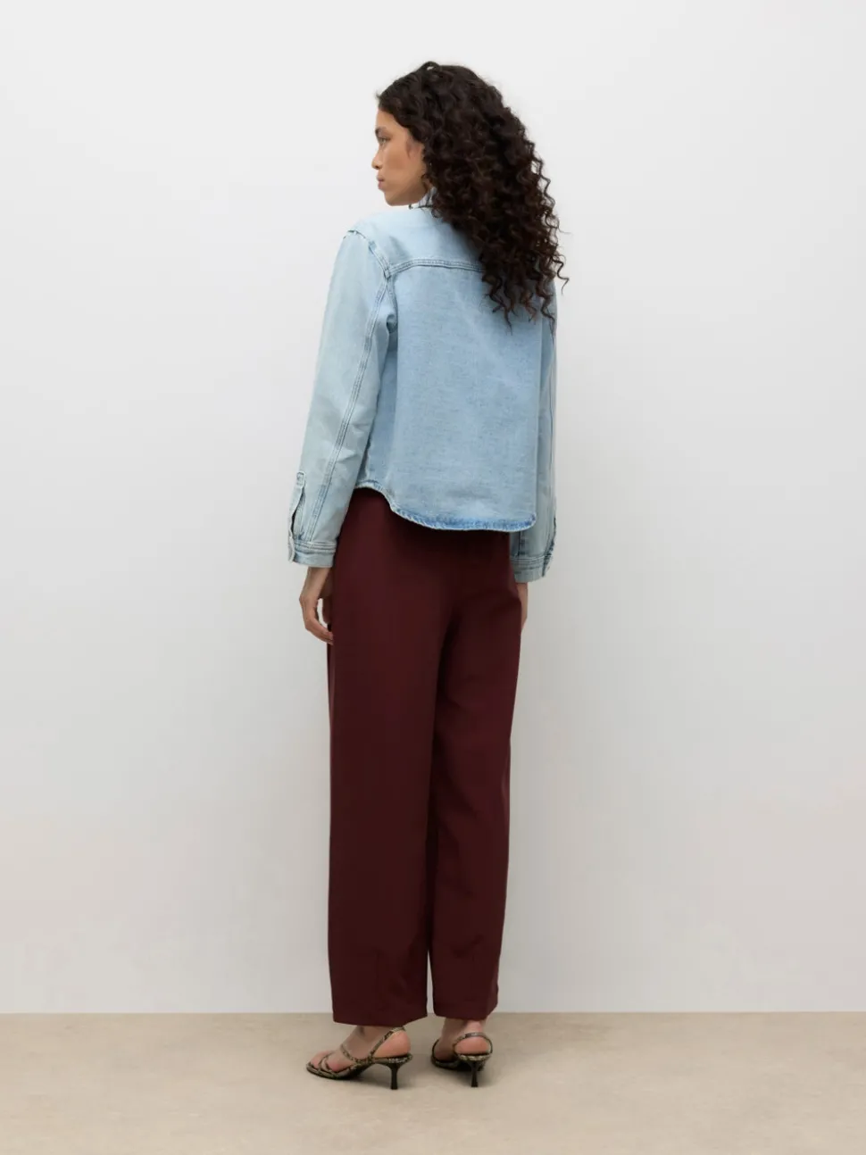 AWNIKITA Denim overhemd