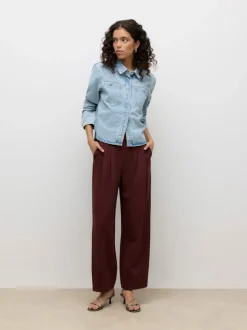 AWNIKITA Denim overhemd