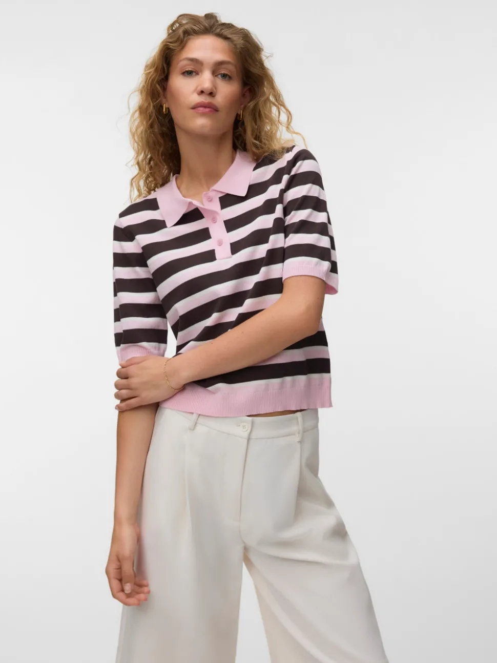 AWOLINE Gebreide polo