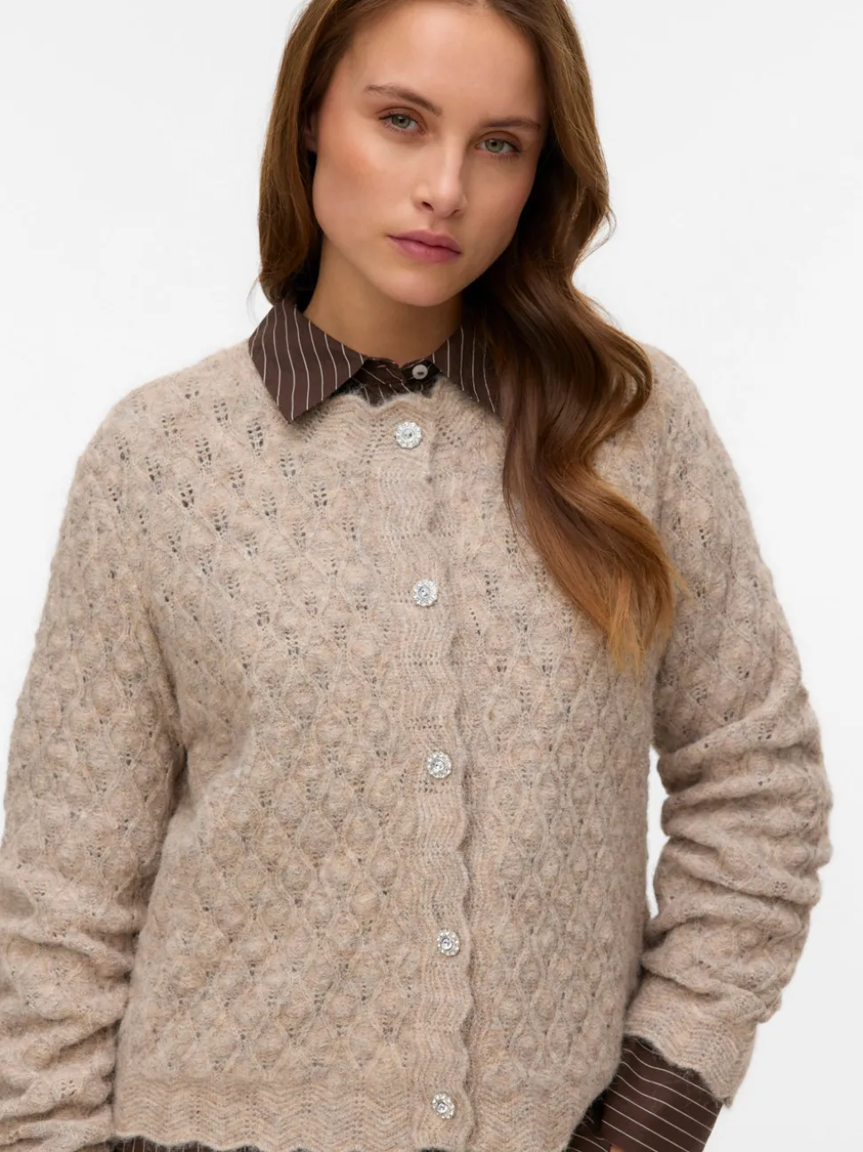 AWPURDIE Gebreid vest