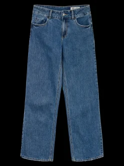 AWRENA Mid rise Wide leg fit Jeans