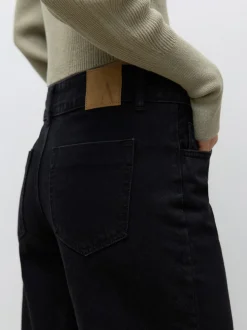 AWRENA Mid rise Wide leg fit Jeans
