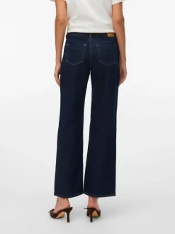 AWRENA Mid rise Wide leg fit Jeans