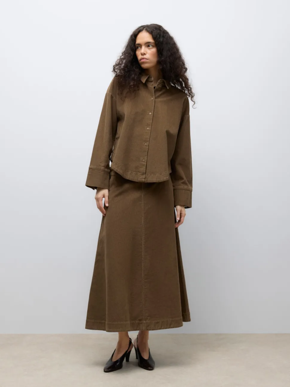 AWTALA High waist Lange rok
