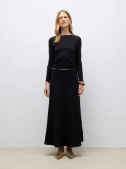 AWTAMMIE High waist Lange rok
