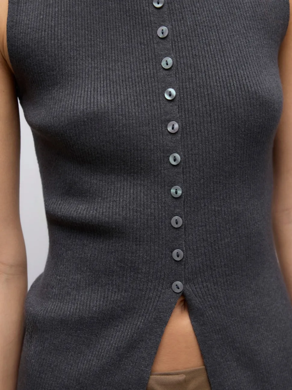 AWUKINO Gebreid gilet