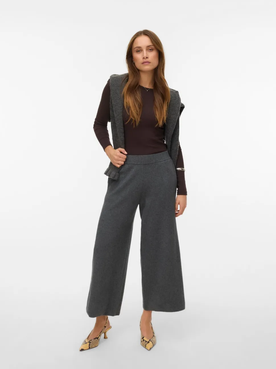AWUKNO Mid waist Broek