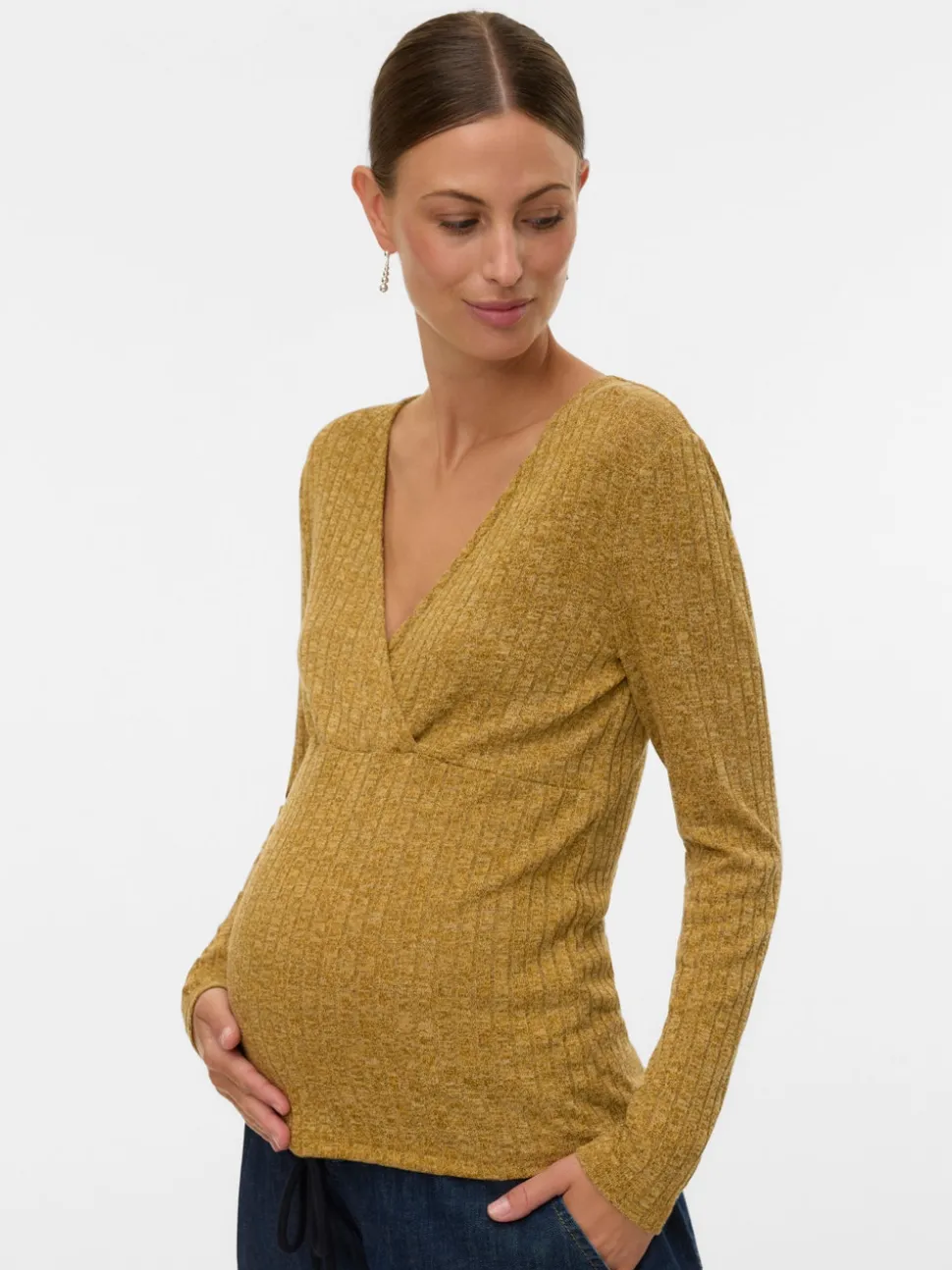 Bodycon fit V-Hals Top
