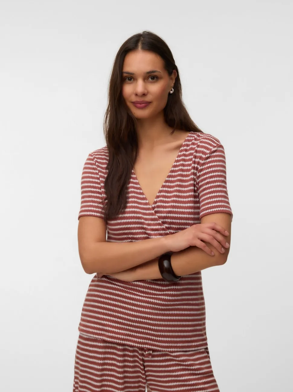 Bodycon fit V-Hals Top