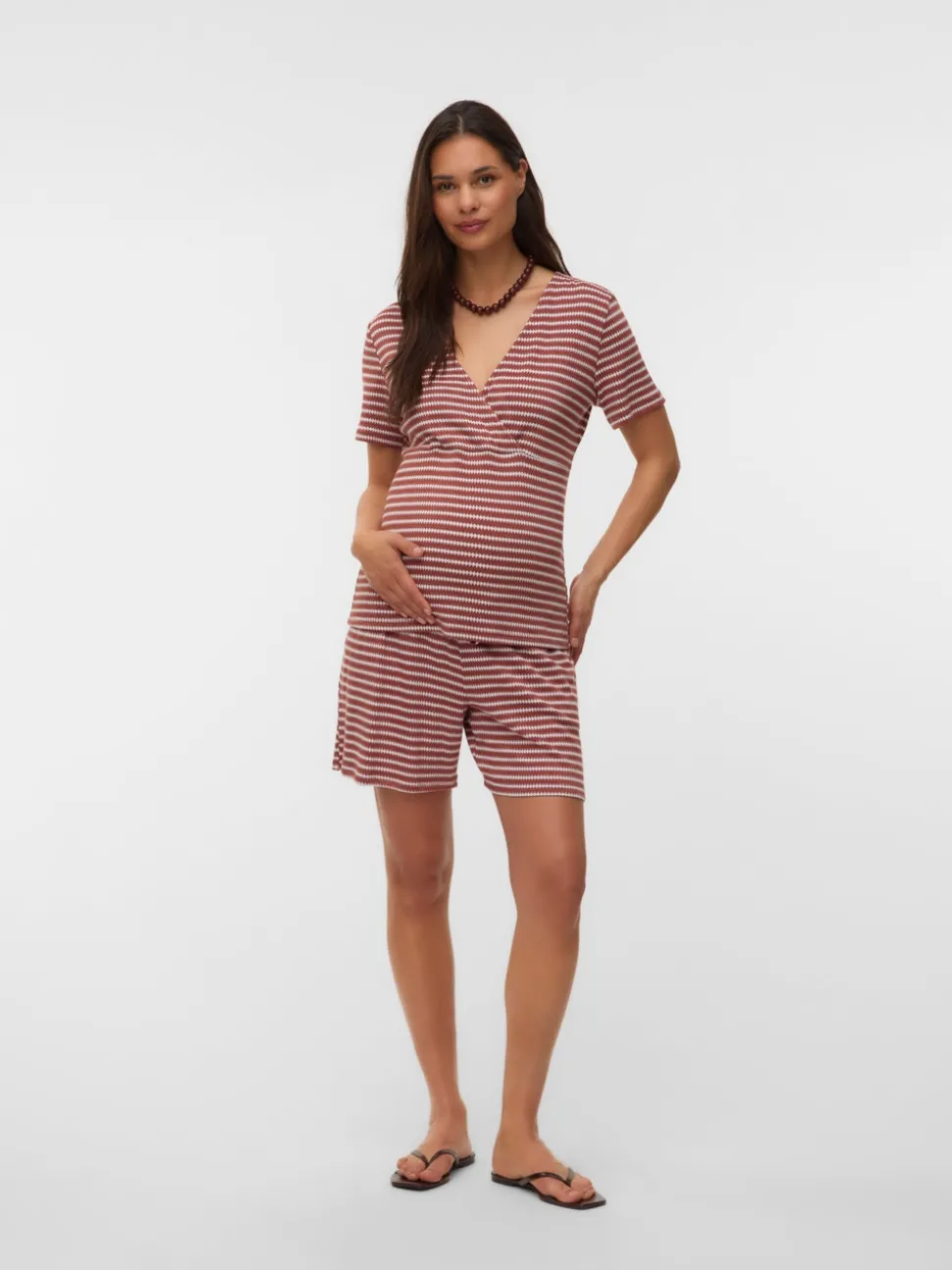 Bodycon fit V-Hals Top