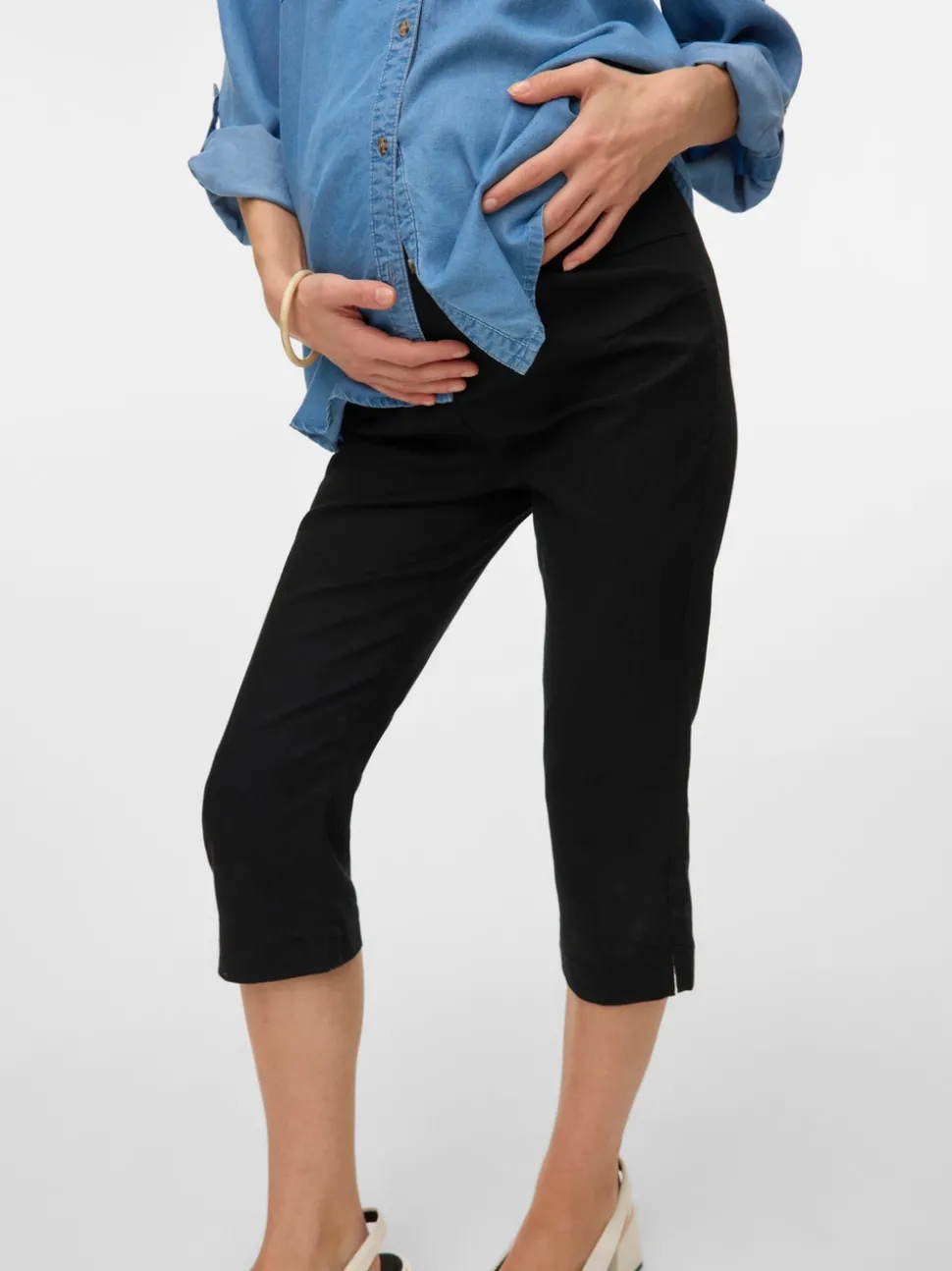 Cropped fit Broeken