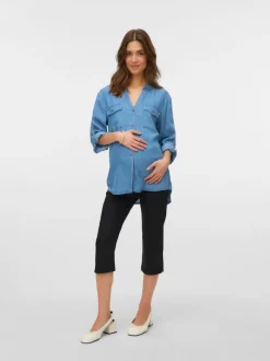 Cropped fit Broeken