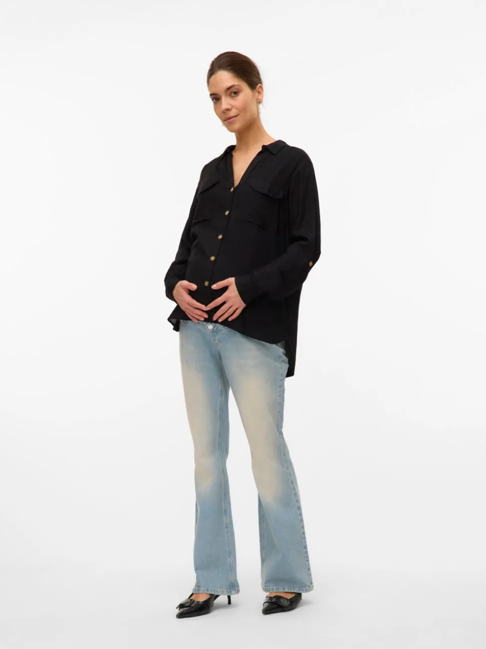 Flared fit Jeans