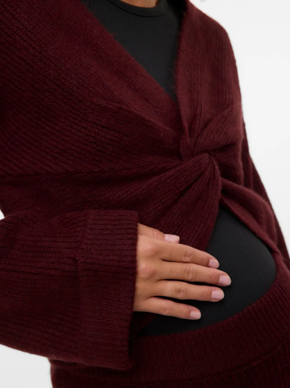 Gebreide Zwangerschaps-pullover