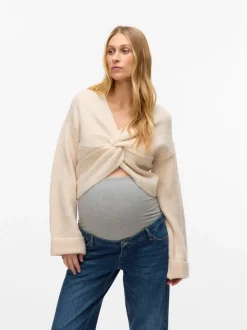 Gebreide Zwangerschaps-pullover
