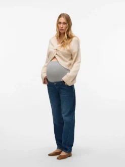 Gebreide Zwangerschaps-pullover