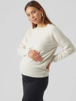 Gebreide Zwangerschaps-pullover