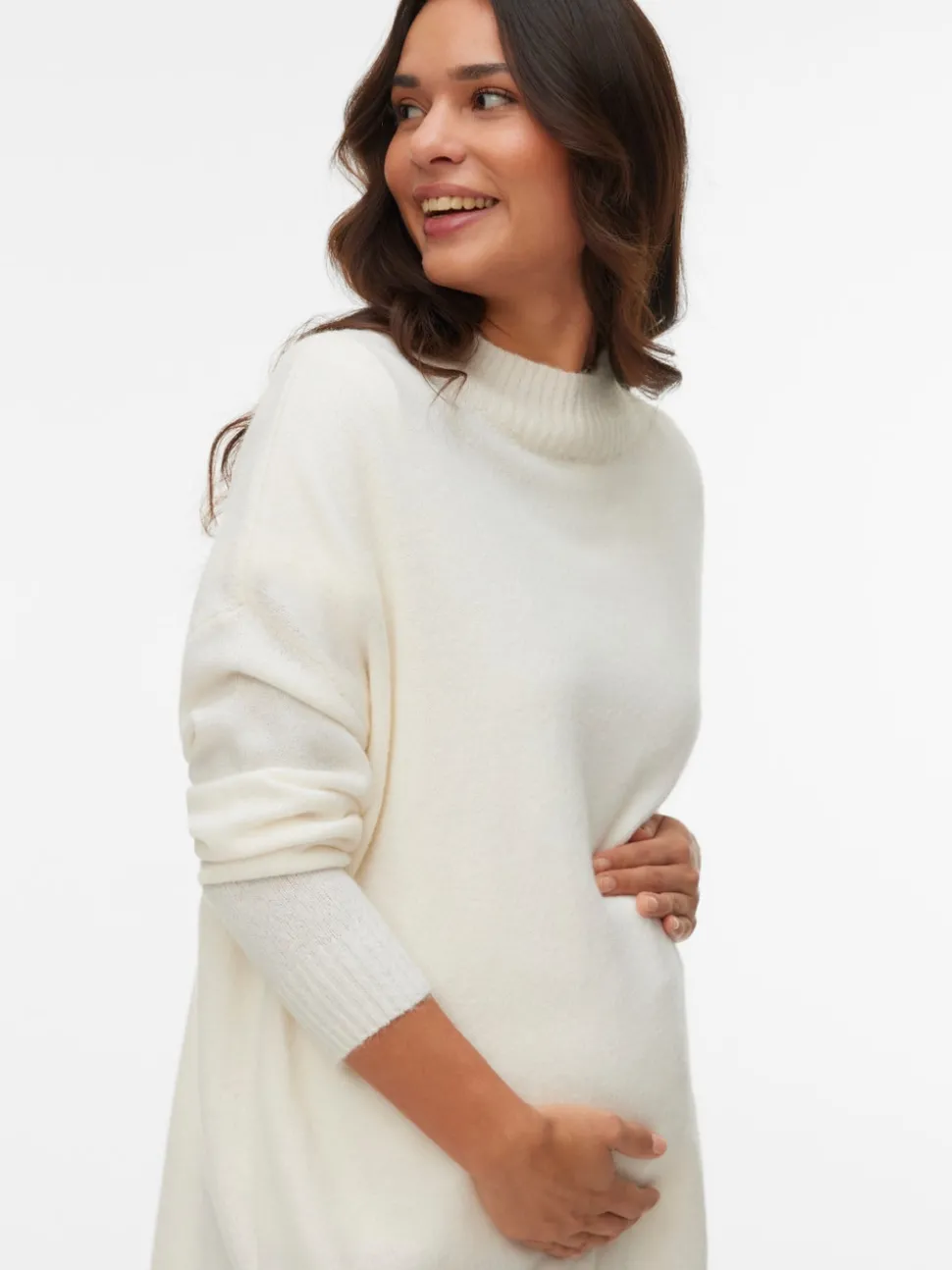 Gebreide Zwangerschaps-pullover