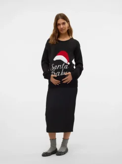 Gebreide Zwangerschaps-pullover