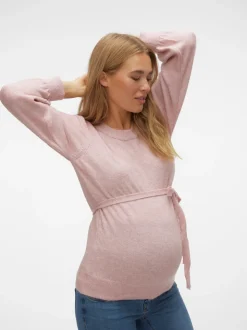 Gebreide Zwangerschaps-pullover