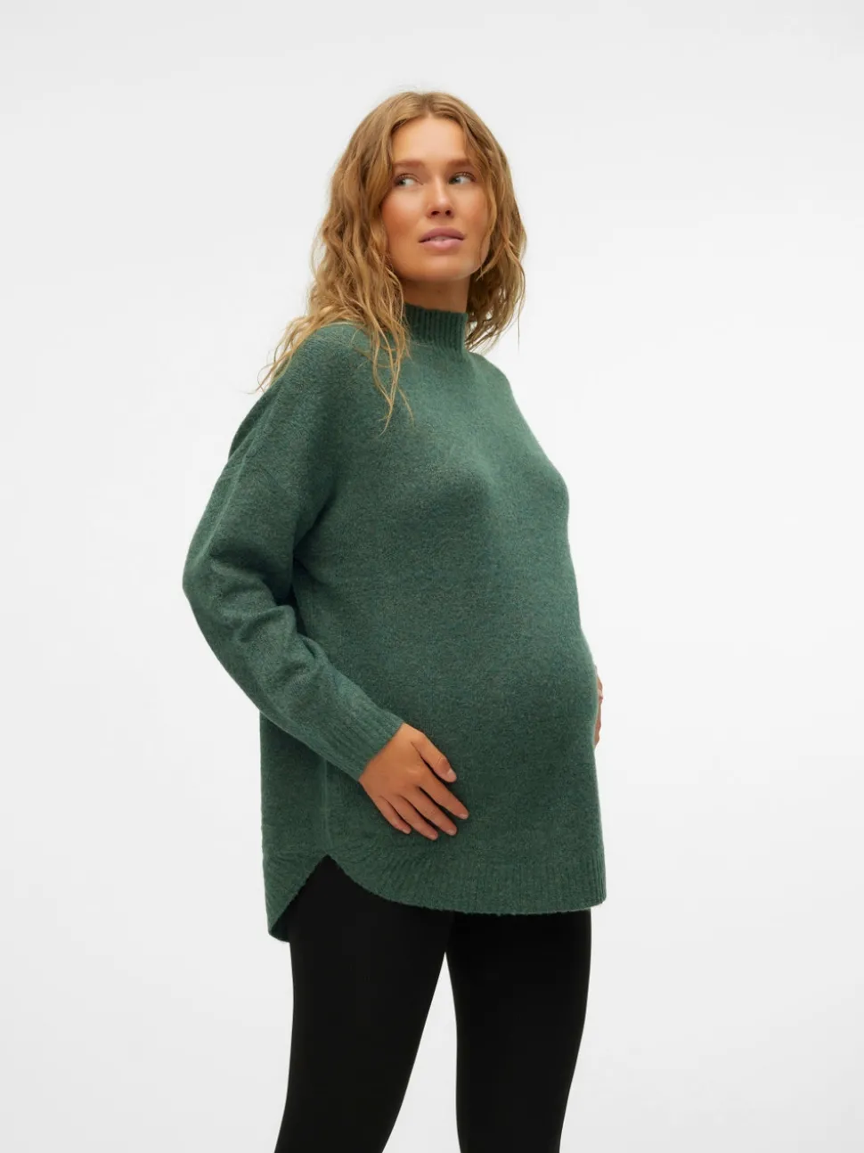 Gebreide Zwangerschaps-pullover