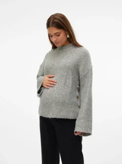 Gebreide Zwangerschaps-pullover