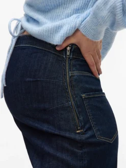 High waist Korte rok