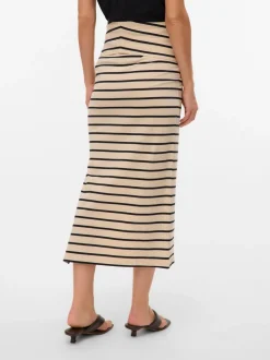 High waist Lange rok