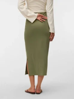High waist Lange rok