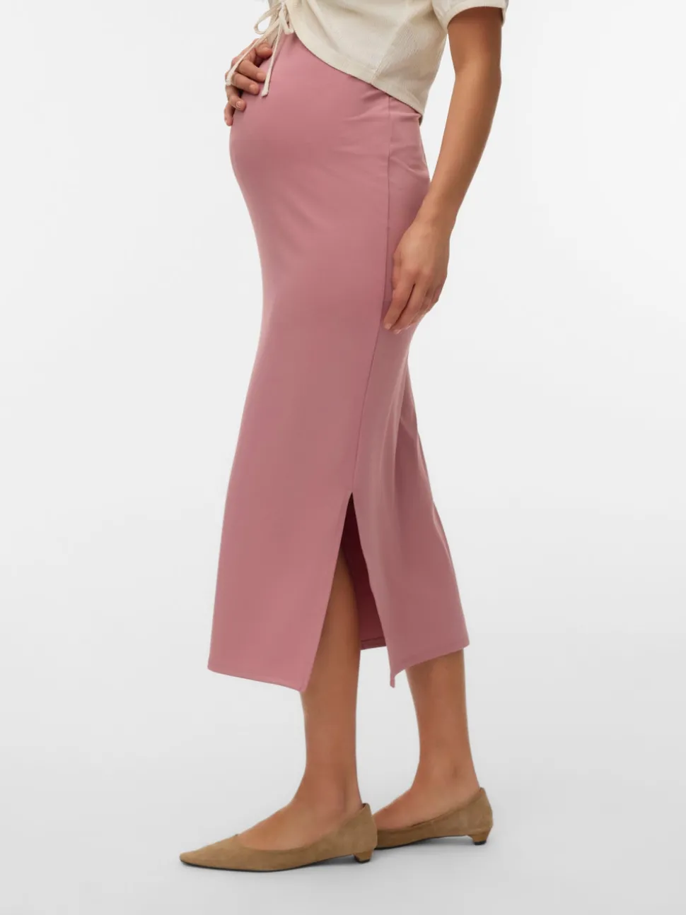 High waist Lange rok