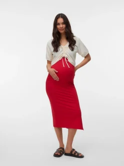 High waist Lange rok