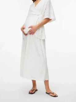 High waist Midi-rok