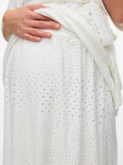 High waist Midi-rok