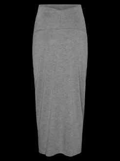 High waist Midi-rok