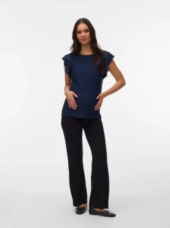 Loose fit O-hals Top