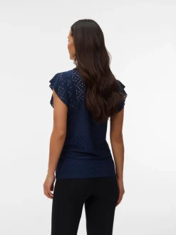 Loose fit O-hals Top