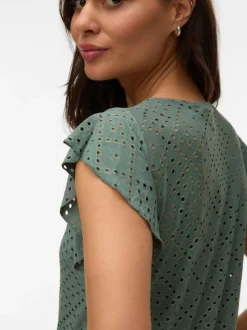Loose fit O-hals Top