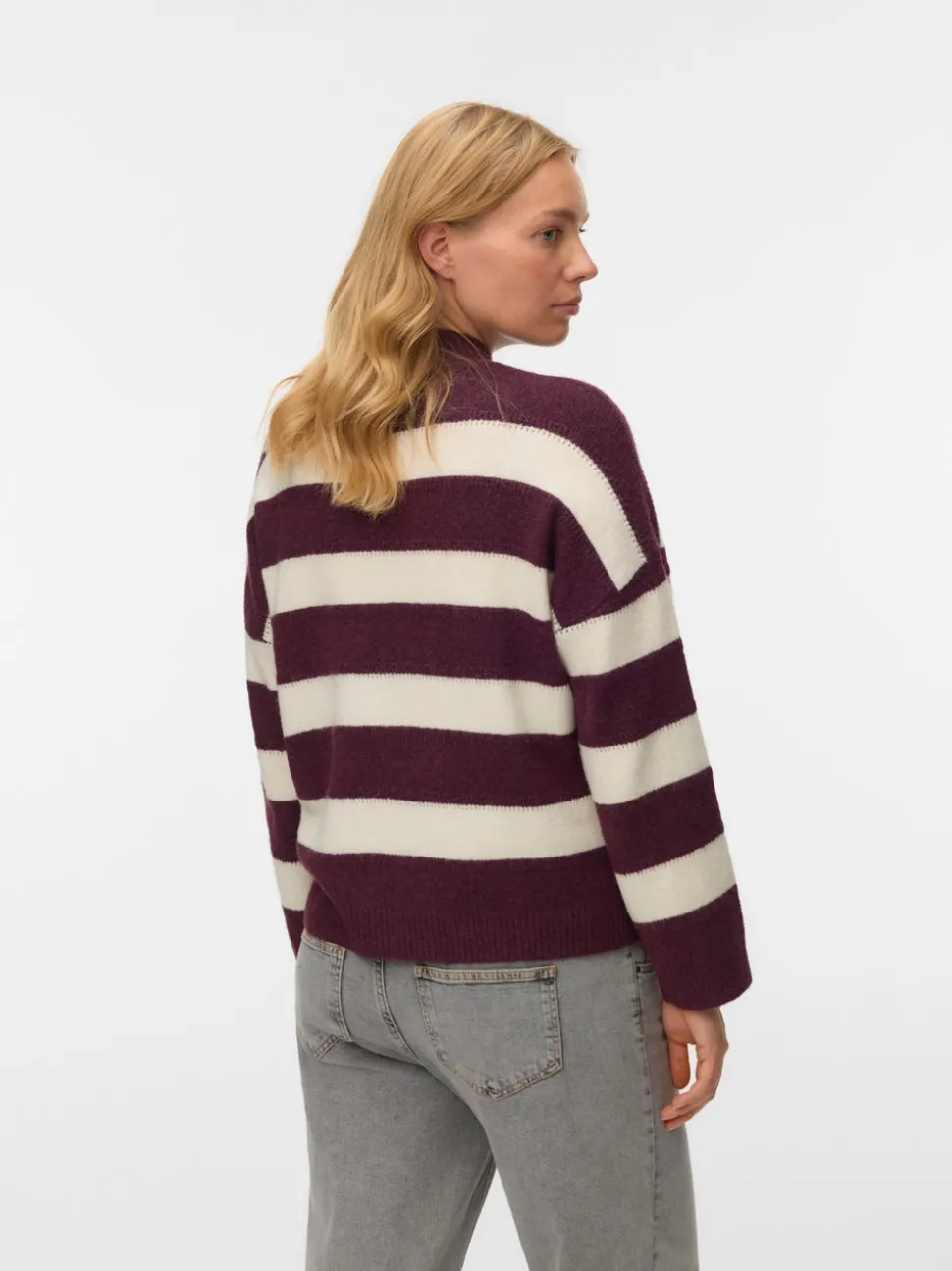 Regular fit Hoge hals Pullover