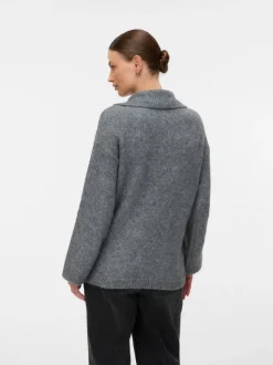 Regular fit Hoge hals Pullover