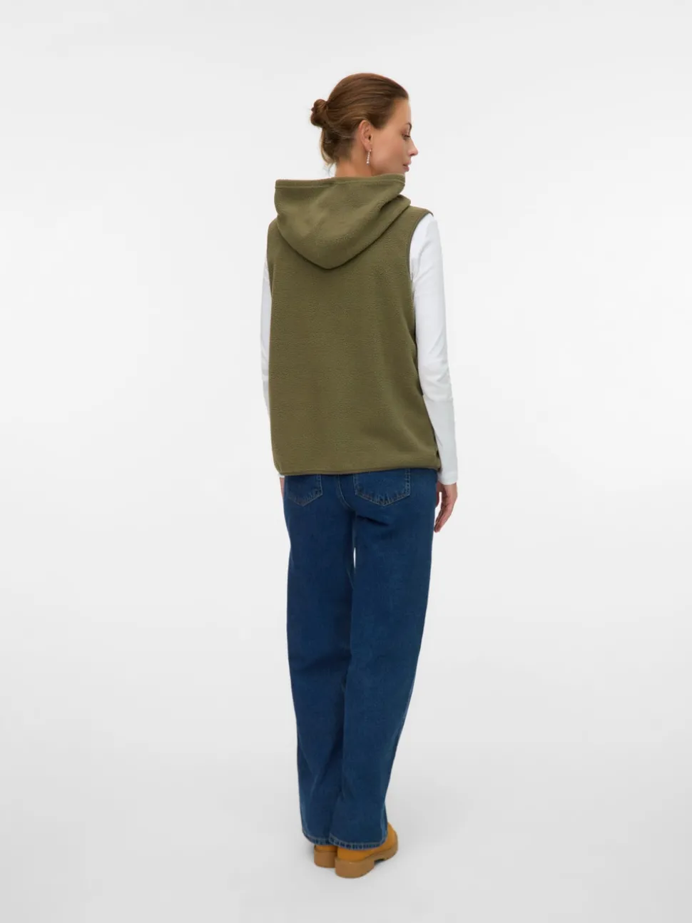 Regular fit Hoodie Gebreid gilet