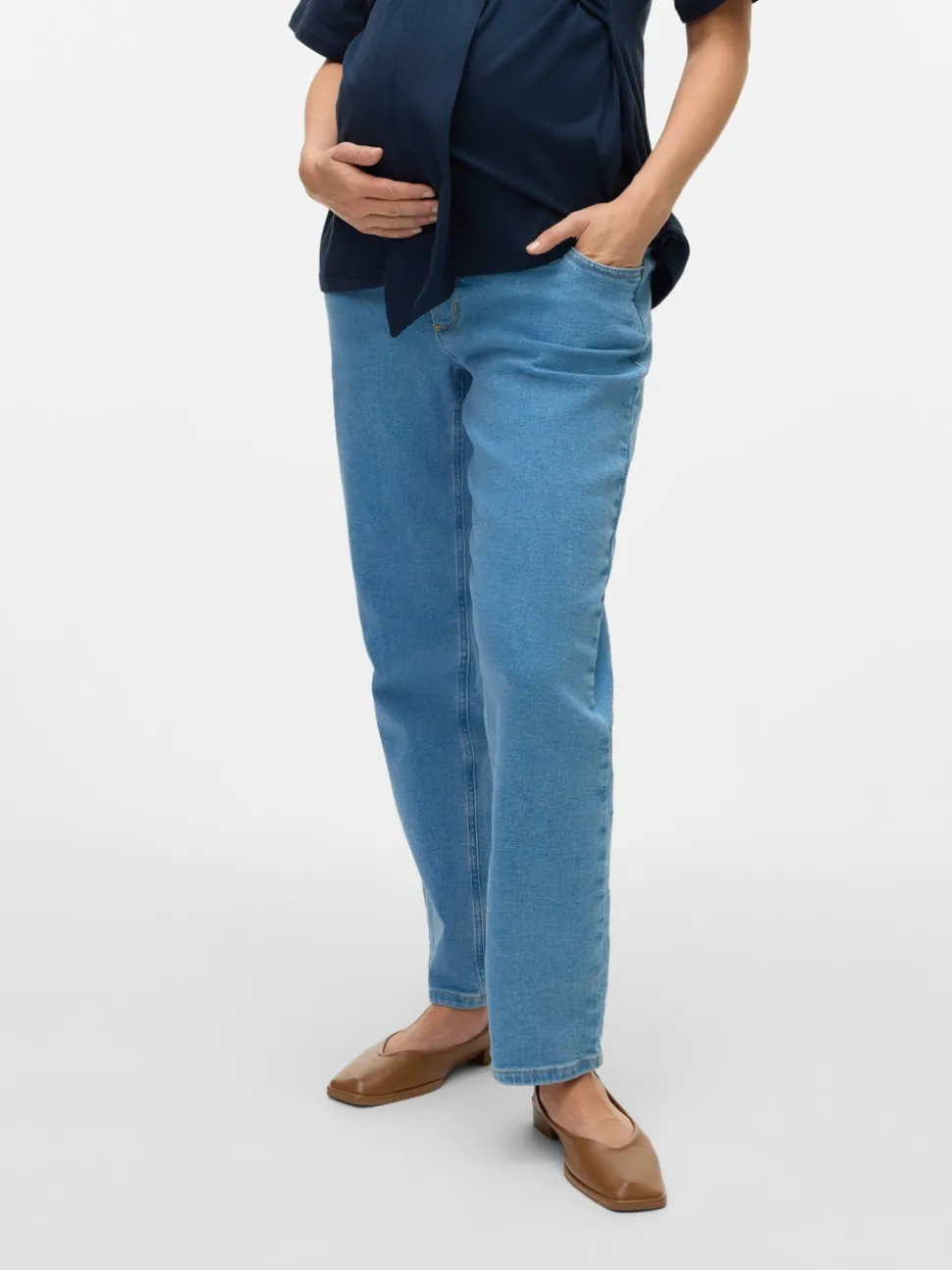 Regular fit Mid waist Jeans
