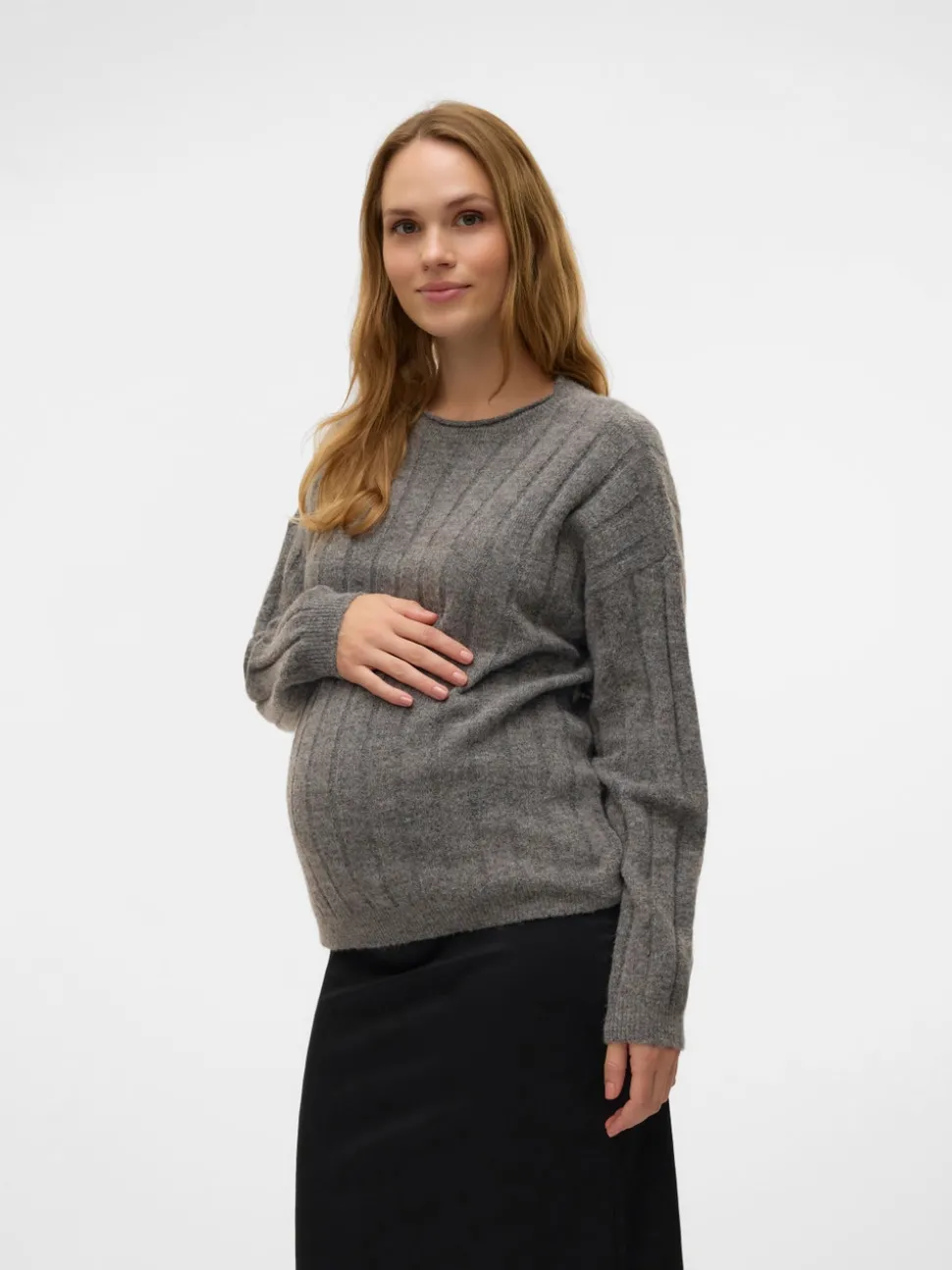 Regular fit O-hals Pullover