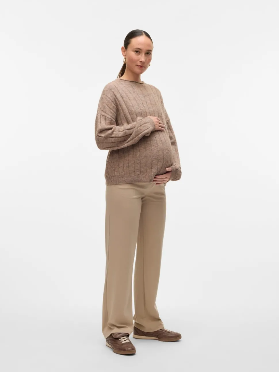 Regular fit O-hals Pullover