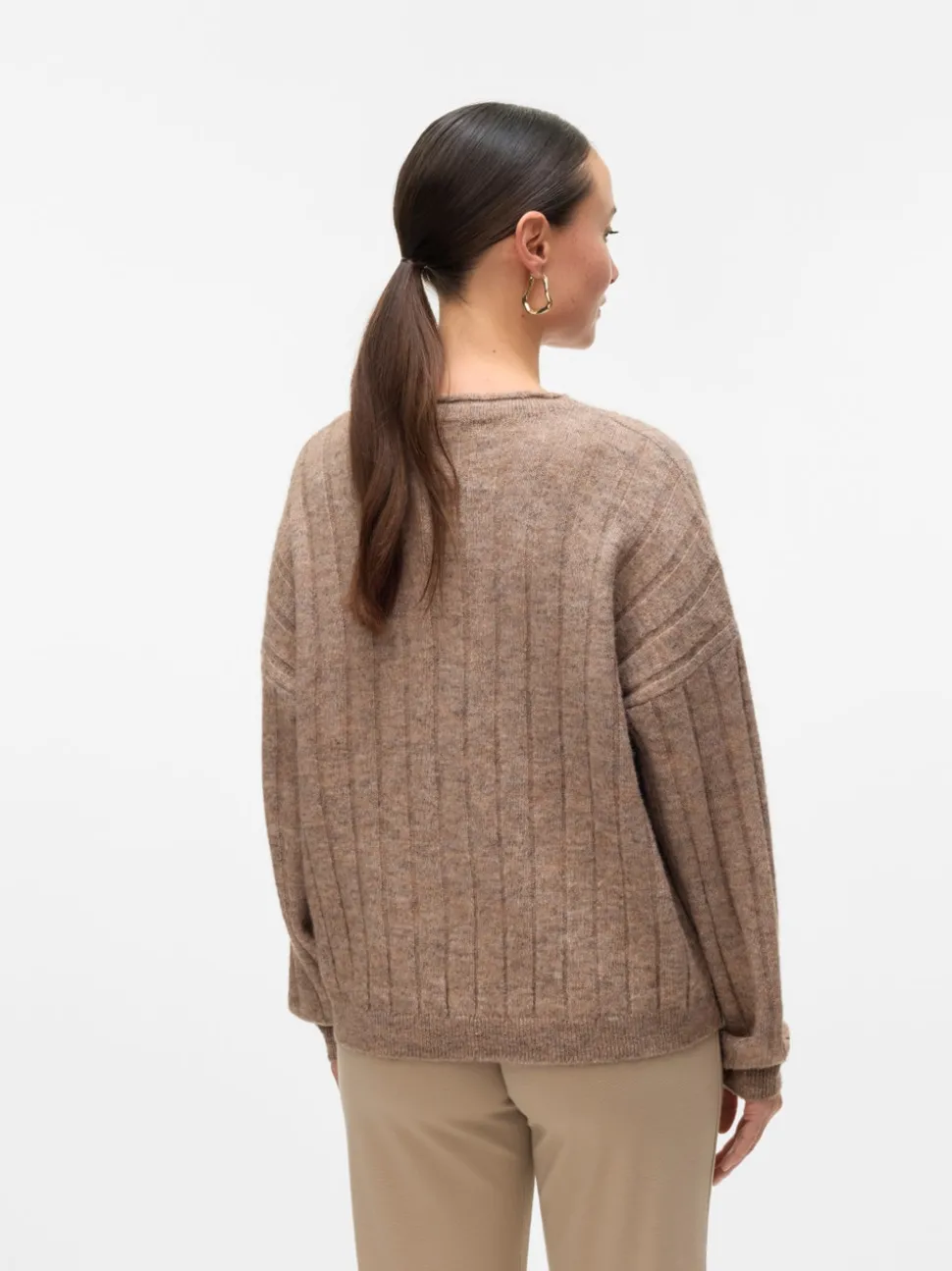 Regular fit O-hals Pullover