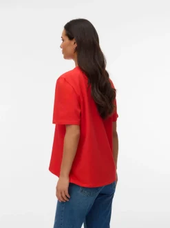 Regular fit O-hals Top