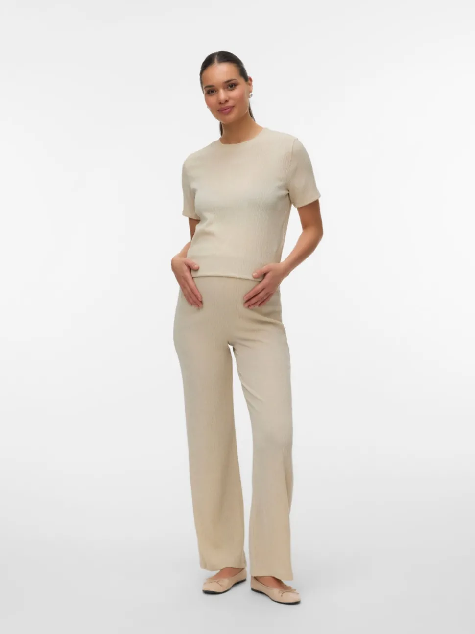 Regular fit O-hals Top